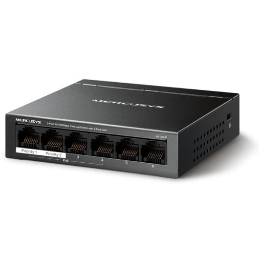 Mercusys MS106LP Switch Gestionado 10/100 6 Puertos PoE