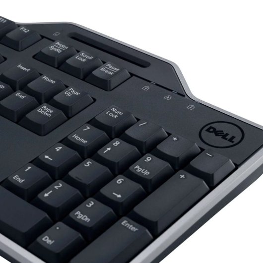 Dell KB813 Smartcard Teclado USB com Leitor de Cartões Inteligentes Preto (PT)