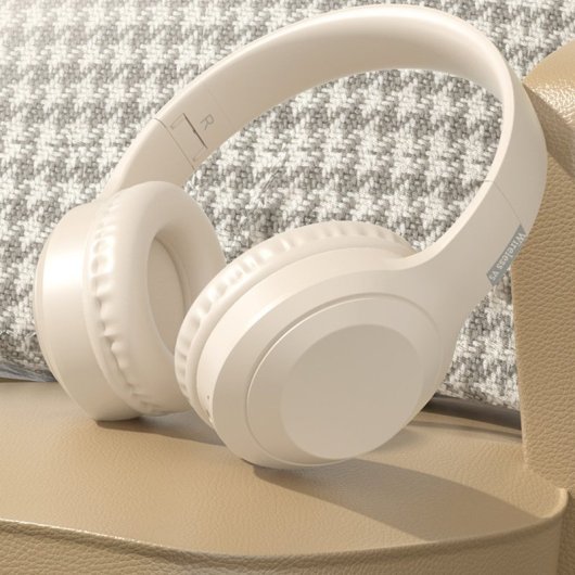 Kinsi H&SV5 Auriculares Inalámbricos Bluetooth/Jack3.5/USB-C/Tarjeta TF Negros