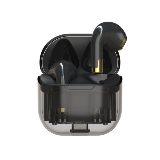 Kinsi B12 Auriculares Inalámbricos HiFi Negros