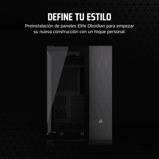 Corsair 6500X Semitorre ATX Doble Cristal Templado USB-C Negro Obsidiana