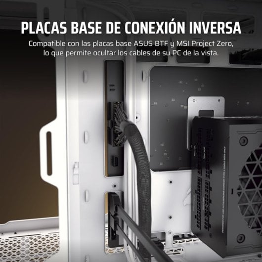 Corsair 6500X Semitorre ATX Doble Cristal Templado USB-C Negro Obsidiana