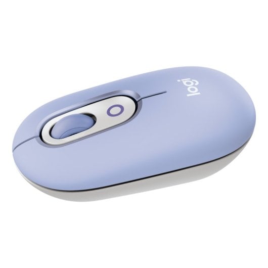 Logitech Pop Mouse Mouse wireless compatto con funzione Emoji personalizzabile viola