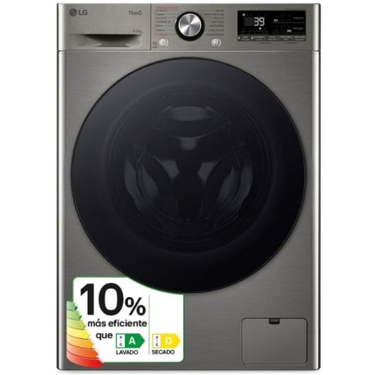 LG F4DR7009AGS Máquina de Lavar e Secar Roupa 9kg/6kg D Branca