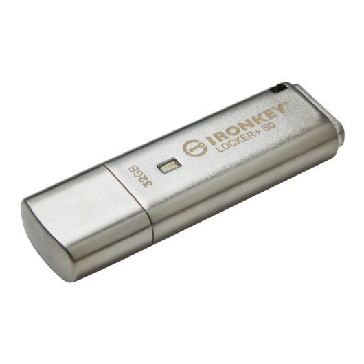 Kingston IronKey Locker+ 50 32GB USB 3.0 Plata