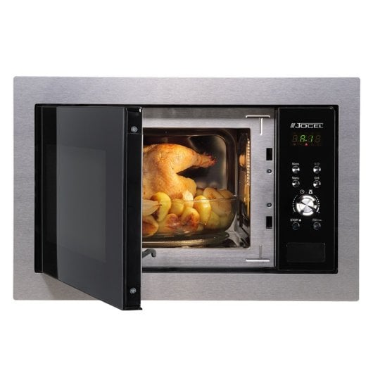 Jocel JME009227 Microondas con Grill Integrable 25L 850W Inox