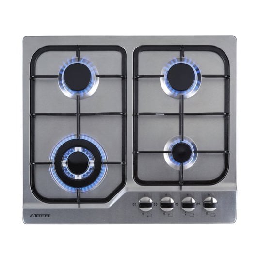 Jocel JPK4GI200136 Pack Placa de Gas + Horno Elétrico integrable Clase A 58L Inox
