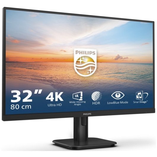Monitor PC Philips 32E1N1800LA 31,5" UltraHD 4K 60Hz VA HDR10 4ms Audio Integrato