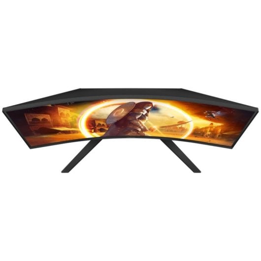 AOC G4 CQ32G4VE Monitor PC 81,3 cm (32") 2560 x 1440 Pixel Quad HD LCD Nero, Grigio