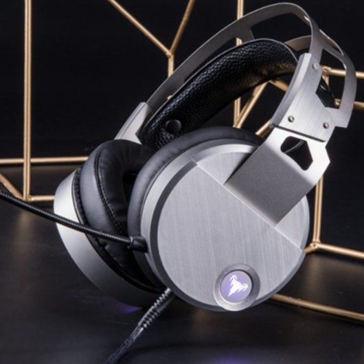 Kinsi VK0 Auriculares Gaming Estéreo Plata