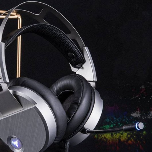 Kinsi VK0 Auriculares Gaming Estéreo Plata