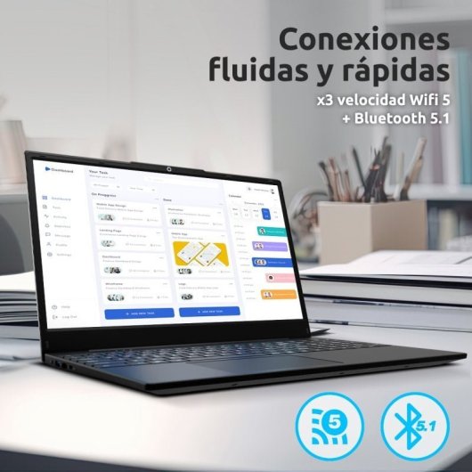Alurin Flex Advance Intel Core I3-1125G4/8GB/256GB SSD/15.6" + Windows 11 Pro + Essential Maletín