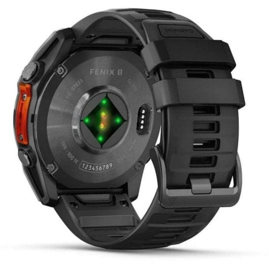 Reloj Garmin F?nix 8 AMOLED 51mm GPS Multideporte 32GB Negro Sumergible 40m Wi-Fi