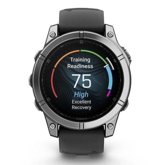 Garmin Fenix E Bluetooth GPS 47mm AMOLED Edelstahl Schwarz Wasserdicht 10ATM