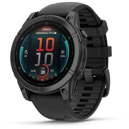Garmin Fēnix E Bluetooth GPS NFC 47mm AMOLED Schwarz Wasserdicht 10ATM SpO2 Pulsmesser