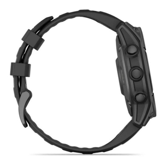 Smartwatch Garmin F?nix E AMOLED 1.3" GPS Acero Inoxidable 16GB Resistente Agua Negro