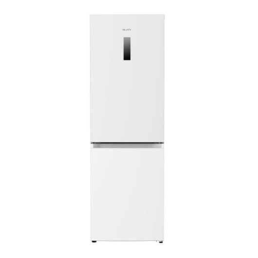 Silber IPC290L Kombi-Kühlschrank 290L No Frost Weiß Klasse E