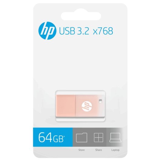 Usb 3.2 Hp 64gb X768 Rose