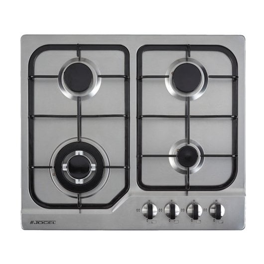 Jocel JP4GI008923 Placa a Gas 4 Quemadores Acero Inoxidable