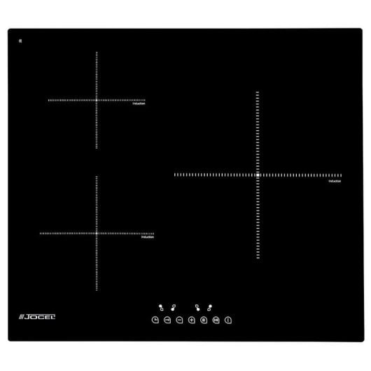 Jocel JP3EI009111 Placa de Inducción 3 Zonas 6000W Negra