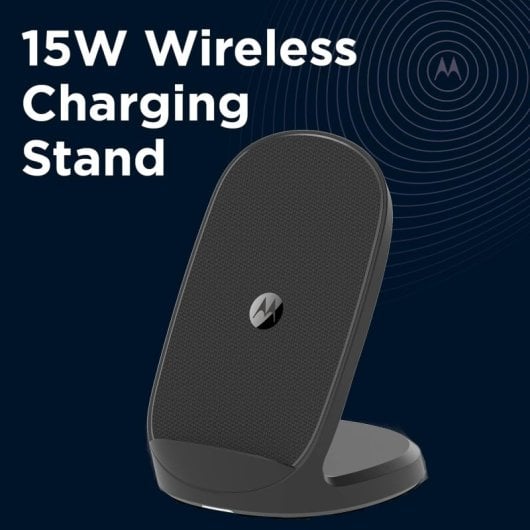 Motorola TurboPower SJW202-EU Cargador Inalámbrico Qi 15W Negro