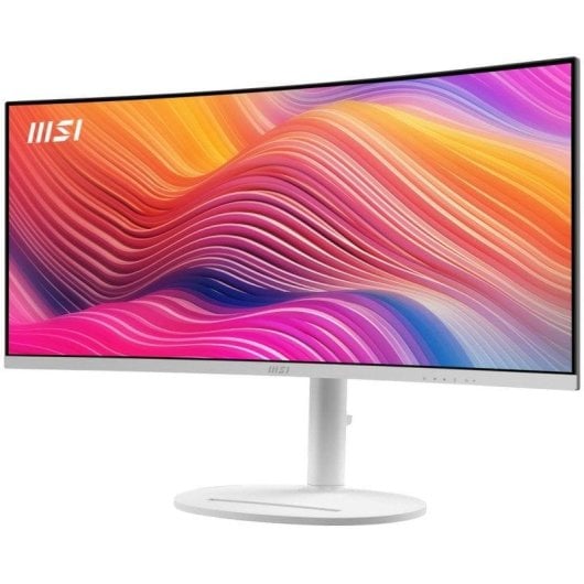 Écran PC MSI Modern MD342CQPW 34" UltraWide QHD 120Hz VA Courbe USB-C KVM Blanc