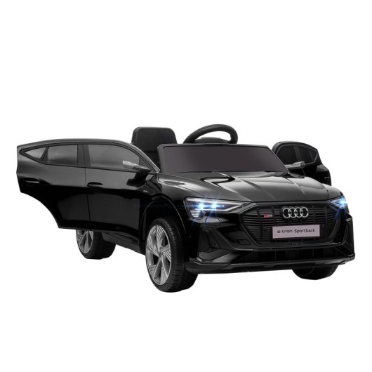 Homcom Audi E-Tron Carro Elétrico para Crianças 3-5 Km/h Preto