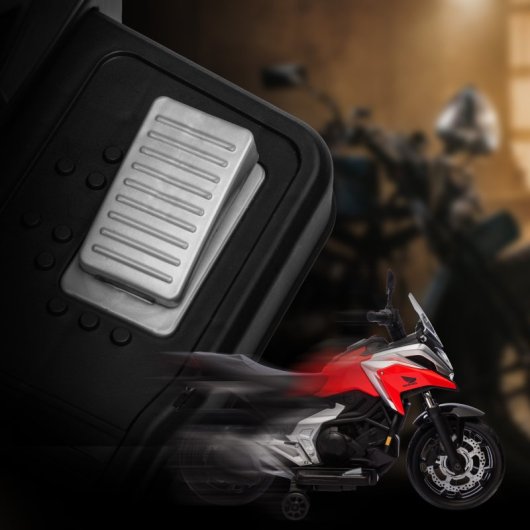 Aiyaplay Honda Moto Eléctrica para Niños de +3 Años Rojo