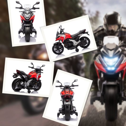 Aiyaplay Honda Moto Eléctrica para Niños de +3 Años Rojo