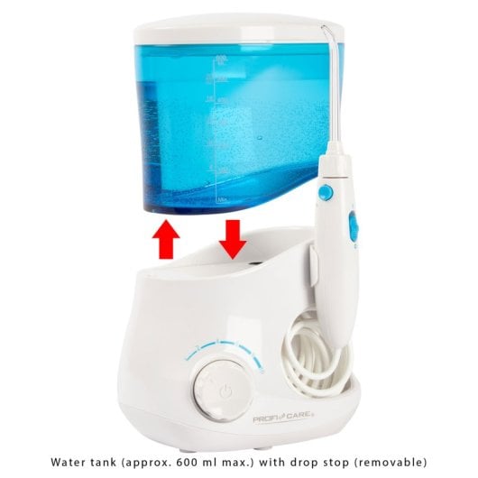 Proficare Md 3005 Dental-Munddusche mit 3 Düsen, Interdentalreinigung, 1 Zungenreiniger,