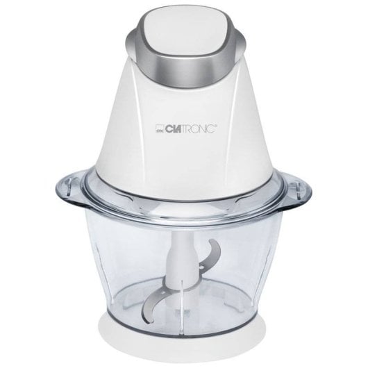 Clatronic MZ 3579 Picadora Eléctrica Multiusos 1L Blanca