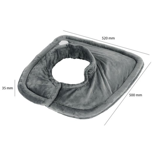 Proficare Snh3097 Manta Térmica  para Cuello/Hombros Gris