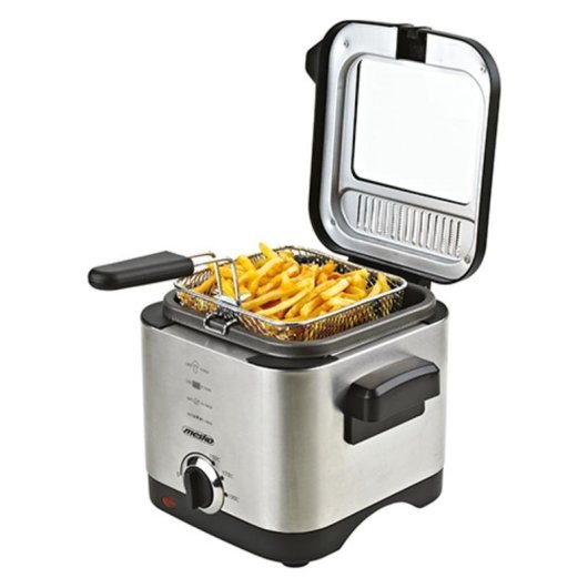 Oliefriteuse Mesko MS4910 1,5 L 900 W met Kijkvenster en Regelbare Thermostaat