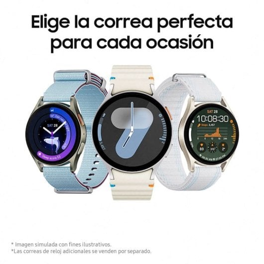 Samsung Galaxy Watch7 40mm Bluetooth Reloj Smartwatch Crema Versión Importada EU