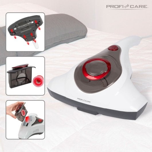Proficare Ms 3079 Aspirador Antiácaros Ultravioleta