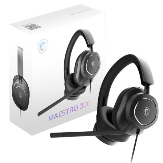 MSI MAESTRO 300 Auriculares Gaming USB Negros