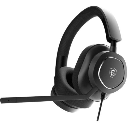 Auriculares MSI MAESTRO 300 com fio USB-C Gaming Preto, microfone destacável