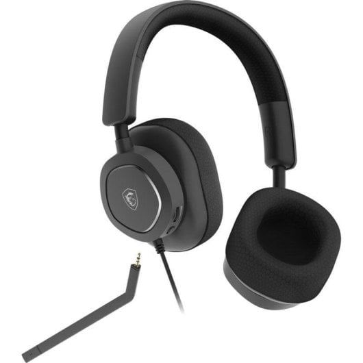 Auriculares MSI MAESTRO 300 com fio USB-C Gaming Preto, microfone destacável