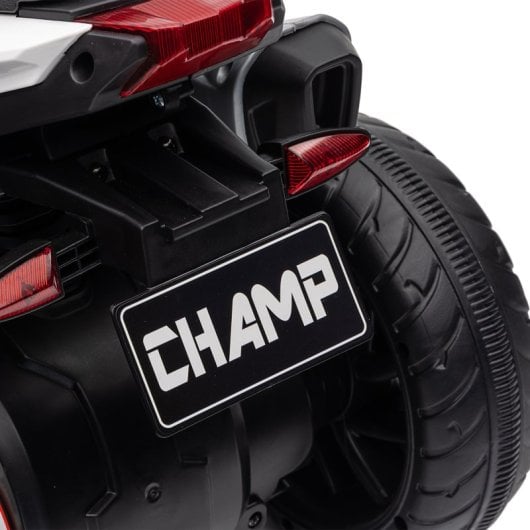 Homcom Moto Eléctrica con Luces y Música para Niños De +3 Años Negro