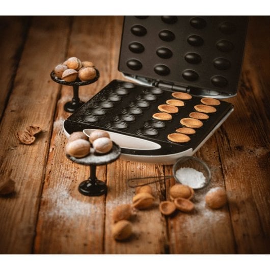 Mesko Ms3081 Hornillo Eléctrico para 24 Galletas Forma de Nuez