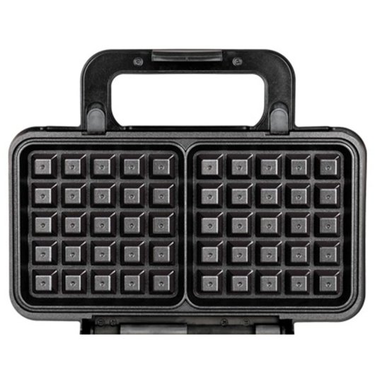 Mpm Mop-43m 3-in-1 Sandwichmaker, Waffeleisen/Grill/Eisen, 1000 W, schwarz