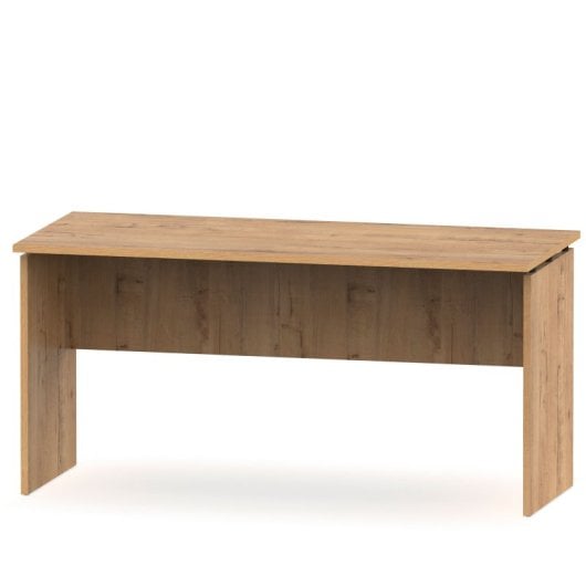 Briebe Bri-14117 Mesa de Oficina 76x155x68cm Zenith Roble Gold