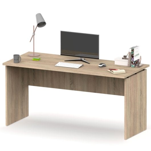 Briebe Bri-6117 Mesa de Oficina 76x155x68cm Zenith Roble Cambrian