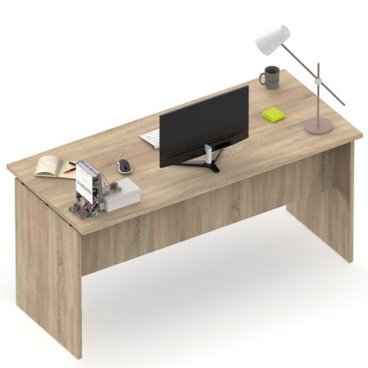 Briebe Bri-6117 Mesa de Oficina 76x155x68cm Zenith Roble Cambrian