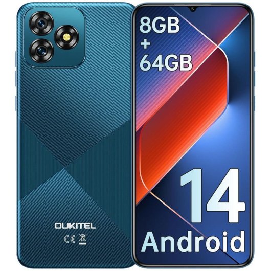 OUKITEL C53 6GB/8GB ブルー Amazon | OUKITEL C53 SIMフリースマートフォン 本体 8GB RAM+