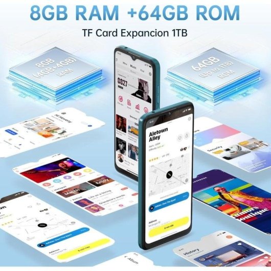 Oukitel C53 4G 4GB 64GB 6.6" Azul