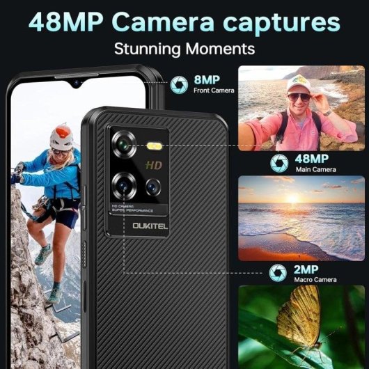 Oukitel WP50 5G 4GB 256GB 6.56" Negro