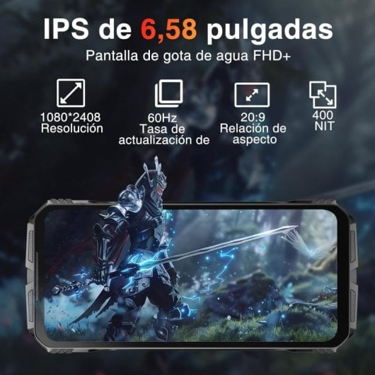 Doogee S Cyber 8/256GB Rojo Libre