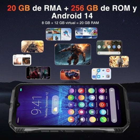 Doogee S Cyber 8/256GB Rojo Libre