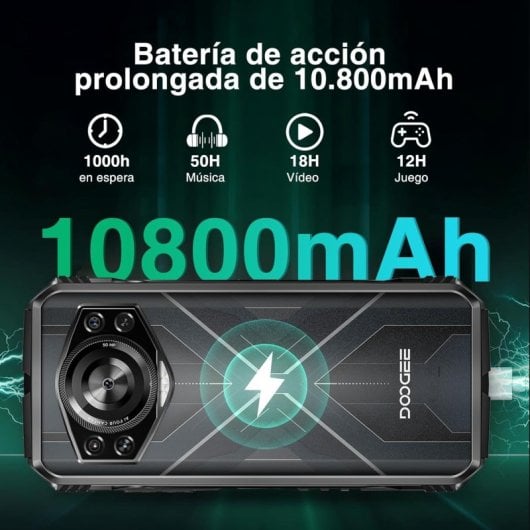 Doogee S Cyber 8/256GB Rojo Libre